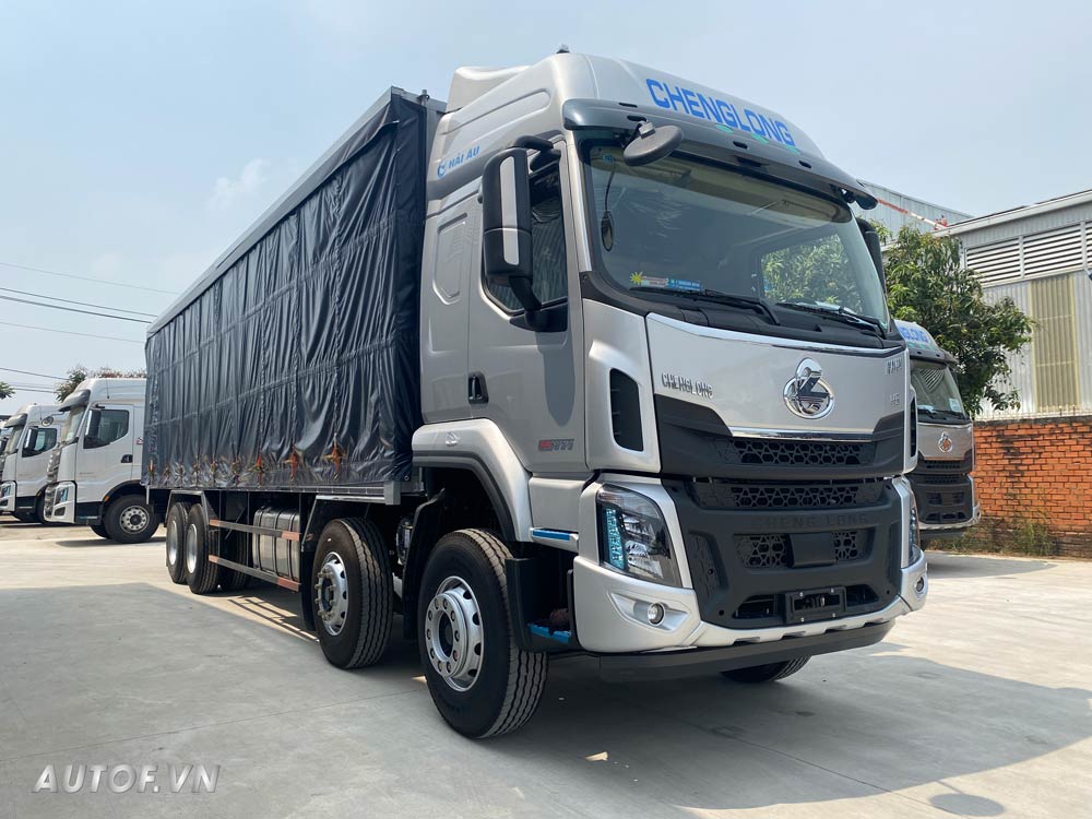 Xe chở két chai 18 tấn ChengLong 4 chân H5 290HP